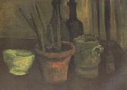 Vincent Van Gogh Still Life with Paintbrushes in a Pot (nn04) Sweden oil painting artist